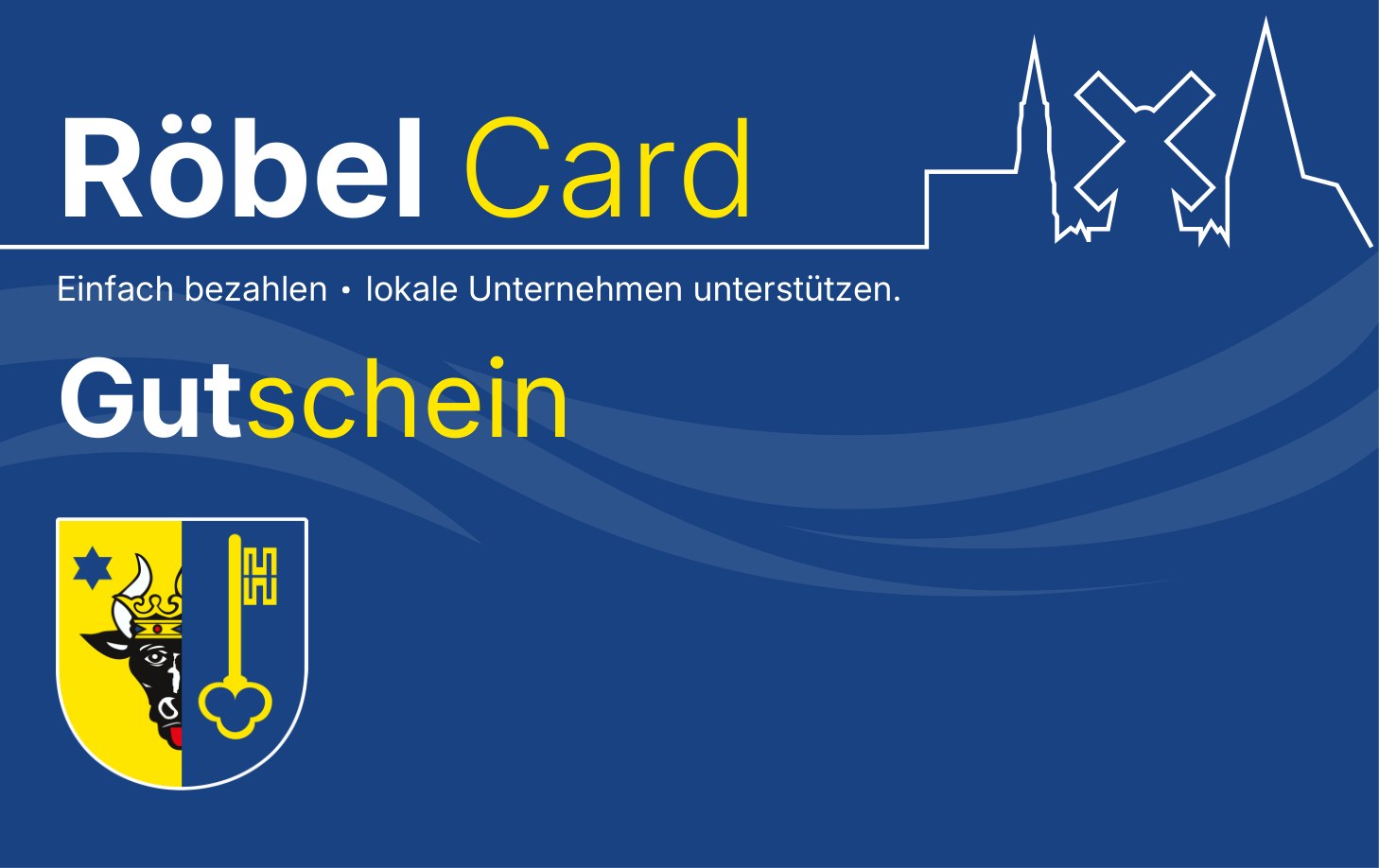 Röbel Card als Gutschein